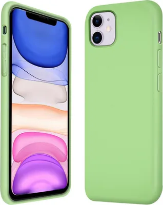 Immagine prodotto di Caso Apple iPhone 11 telefono cellulare protezione copertura silicone gel custodia del telefono cellulare, verde