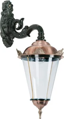 Image de Casa Padrino Baroque Applique murale extérieure / Lampe extérieure 30 x 44 x H. 80 cm - Différentes couleurs - Eclairage extérieur résistant aux intempéries