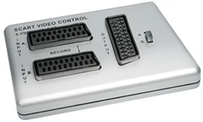 Produktbild von Transmedia Scart-Umschaltbox; Scart Anschlussbox - 3x Scartkupplung , V 43 Si