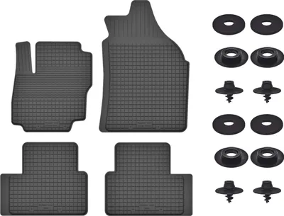 Produktbild von Gummimatten Mit Stoppern Für: Ford  Escape Mk3 (2012-) Schwarz Set