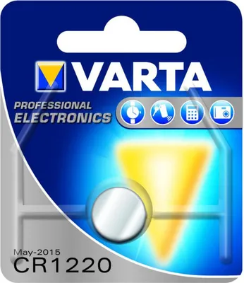 Produktbild von Knoflíkové batérie VARTA Electronics CR1220 Lithium