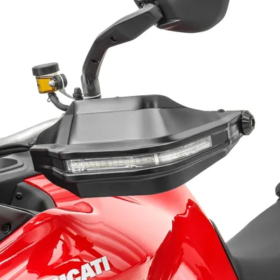 Produktbild von Motorrad Handprotektoren / Handschützer mit LED Blinker Motoguard HP11