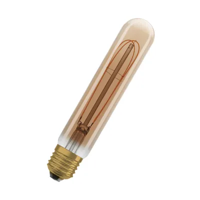 Immagine prodotto di OSRAM Lampade LED dimmerabili, Vintage Edition, 40 watt di ricambio, E27, tubolari, 2200 Kelvin, luce calda comfort, vetro trasparente, confezione singola