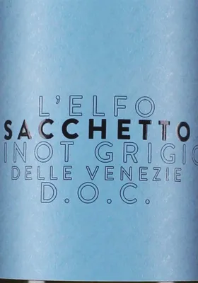 Produktbild von Sacchetto Pinot Grigio del Veneto Weißwein trocken IGT LElfo 750ml