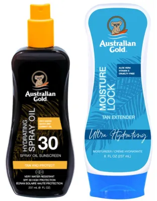 Produktbild von Australian Gold Karottenöl-Spray LSF 30 + Feuchtigkeitssperre, 237 ml