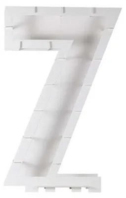 Produktbild von Befüllbarer Zahl 7 Ballonstand