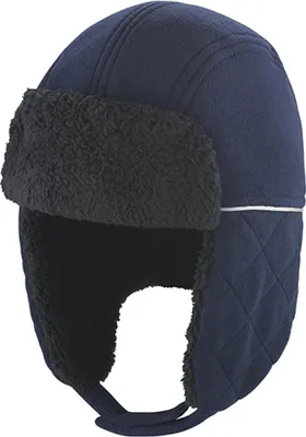 Produktbild von Result Winter Essentials RC032X | Ocean Trapper Hat Wintermütze - Farbe: Navy/Black - Größe: S/M