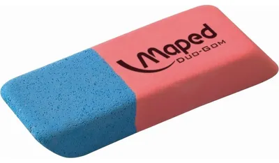 Obrázek produktu pro Maped M010033, Guma, Modrá, Růžová, Děti, 18 mm, 9 mm, 55 mm