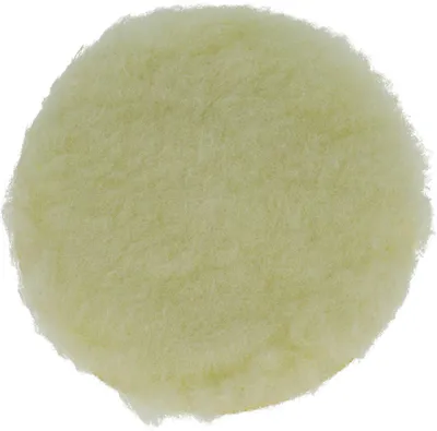 Produktbild von vhbw Polierschwamm kompatibel mit Dewalt DCW210NT, DWE6423 Exzenter- & Schwingschleifer - 12,5 cm Durchmesser, beige