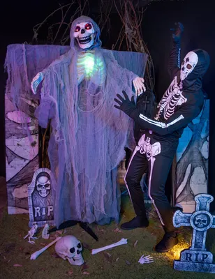 Produktbild von Halloween Figur "Kryptawächter" Animatronic | 170 cm