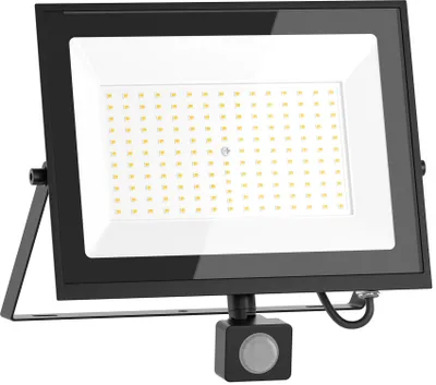 Obrázek produktu pro Mexen Luxpro LED reflektor s pohybovým senzorem, 100W, Studená - 6500K, 9000 lm, černý - L235-100-65-70