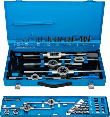 Zdjęcie produktu dla BGS technic Tap and Die Set, 4,18 kg