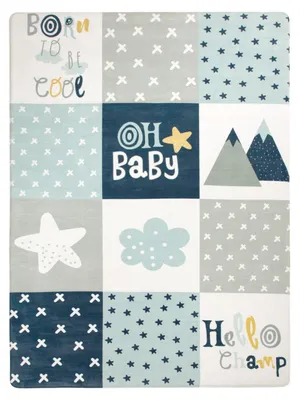Produktbild von TT Home Teppich Kinderzimmer Kinderteppich Spielmatte Babymatte Modern Jungs Mädchen Größe 120x160 cm