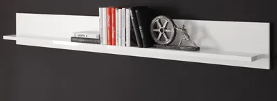 Produktbild von Wandboard "Miami" in weiß Wandregal 184 cm
