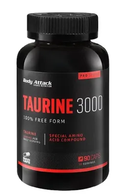 Produktbild von Body Attack Taurine 3000 - 90 Caps