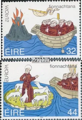 Produktbild von Briefmarken Irland 1994 Mi 855-856 (kompl.Ausg.) postfrisch Erfindungen