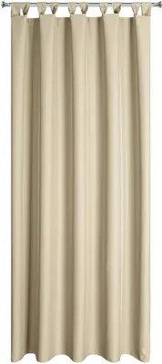 Produktbild von Eurofirany 423893, Durchscheinend, Beige, Einfarbig, Polyester, Schleife, 180 g/m²