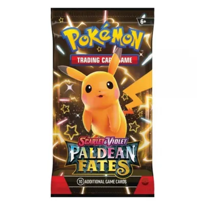 Produktbild von Pokémon Scarlet & Violet – Paldean Fates Booster Pack Englisch