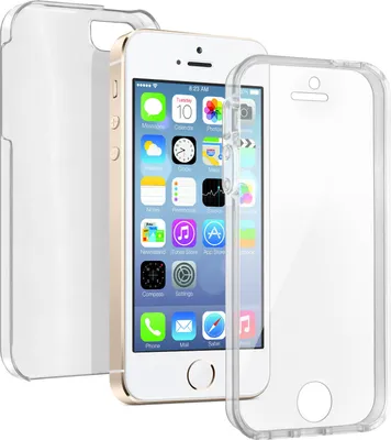 Image de Housse de protection avant et arrière pour Apple iPhone 5, 5s et SE