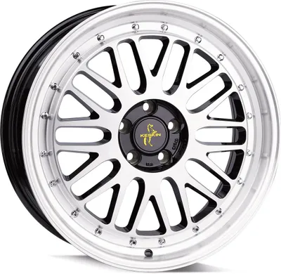 Zdjęcie produktu dla 19-calowe obręcze aluminiowe KESKIN KT22 5x120 ET35 BLACK FRONT POLISH