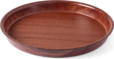 Produktbild von HENDI Serviertablett rund Ø 420 mm  Woodform Antirutsch