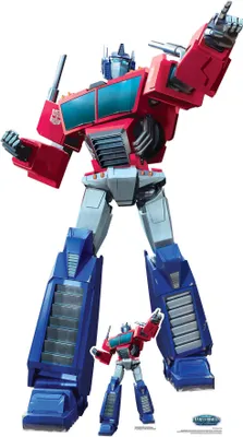 Produktbild von Optimus Prime Transformers Pappaufsteller 94x169 cm
