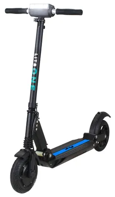 Produktbild von eFlux Lite One | Elektro Scooter - E-Roller - Faltbar - 30 km/h - Tempomat - Elektroroller - 8 Zoll Reifen - 500 Watt - LED (Schwarz/Blau)