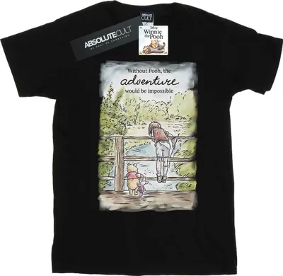 Produktbild von Disney - "Adventure" T-Shirt für Damen BI47401 (S) (Schwarz)
