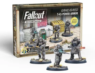 Obrázok produktu pre Fallout Wasteland Warfare T-45 Ťažká zbroj