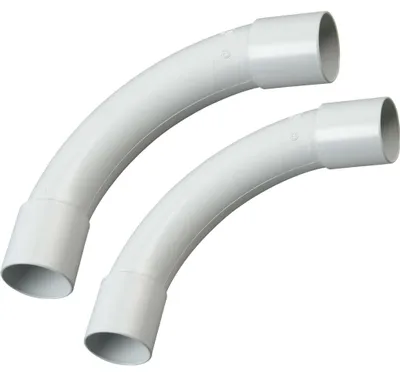 Produktbild von Kopp Steckbogen für Stangenrohr 90°, M16, 2er Pack