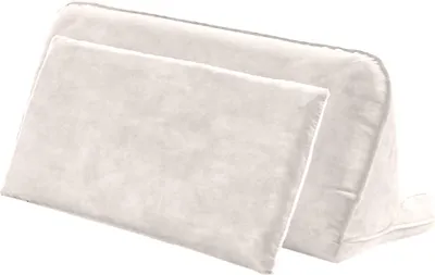 Produktbild von KAWOLA Rückenkissen WIOLO velvet cremeweiß