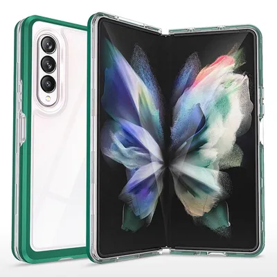 Immagine prodotto di Samsung Galaxy Z Fold4 5G 360 gradi acrilico + PC + TPU copertura Custodia del telefono cellulare caso