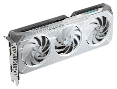 Produktbild von GIGABYTE GAMING Grafikkarte Radeon RX 9060 XT OC ICE 16G - 16GB GDDR6, 256bit, PCI-E 5.0, 3320 MHz Core Clock, 2 x DisplayPort, 1 x HDMI, GV-R906XGAMINGOCICE-16GD