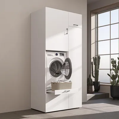 Immagine prodotto di Roomart SERIE 2 Colonna lavabo, larghezza 112 cm, bianco