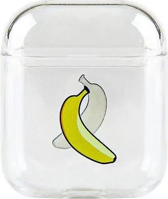 Zdjęcie produktu dla Pokrowiec ochronny na słuchawki AirPods - Banana