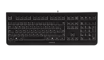Zdjęcie produktu dla CHERRY KC 1000, Pełnowymiarowy (100%), Przewodowa, USB, QWERTY, Czarny