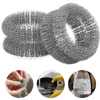 Produktbild von 4er Set Wasserkocher Entkalker Edelstahl, wiederverwendbar, 5 cm Kalkfilter für Wasserkocher, Teekanne & Kaffeemaschine, geruchlos & langlebig