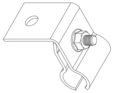 Produktbild von K2 Systems Rundfalzklemme 2001853 Edelstahl A2