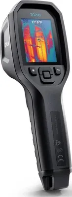 Image de FLIR TG298 Appareil de chauffage -25 bis+1080°C Noir Écran LCD intégré 320 x 240 pixels
