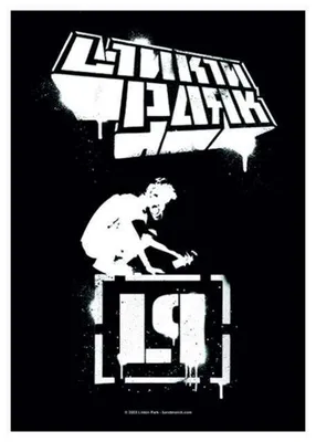 Produktbild von Official Merchandise Band Posterfahne - Linkin Park - Meteora