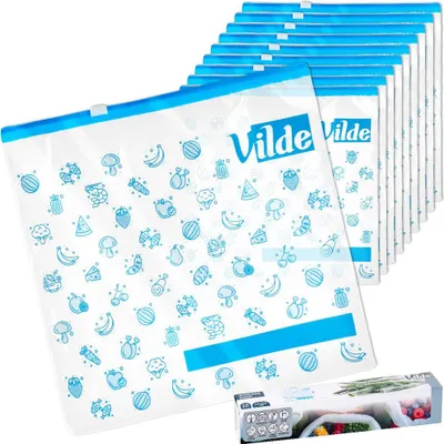 Zdjęcie produktu dla Woreczki strunowe do żywności 27x26 cm 10 szt.
