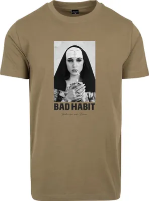 Produktbild von Mister Tee Shirt - BAD HABIT oliv - XS