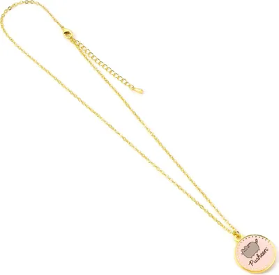 Produktbild von Pusheen Halskette & Anhänger Pink Name