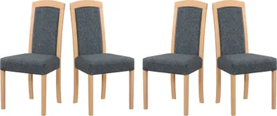 Image de Chaise de salle à manger - Set 4x Roma 7, sonoma, hygge 96