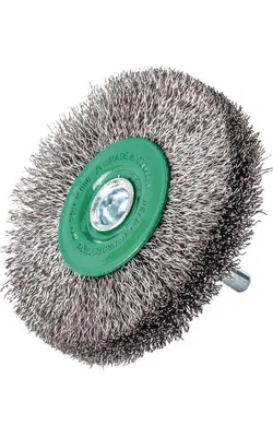 Zdjęcie produktu dla Szczotka okrągła D.50mm grubość drutu 0.2mm VA 11mm 15000min-¹ 10