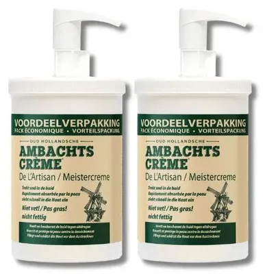 Produktbild von Handgefertigte Cremepumpe – 1000 ml – 2 Stück