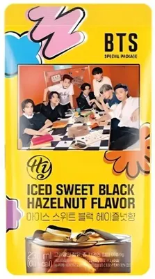 Produktbild von Bts Iced Sweet Black Hazelnuss Kaffee - 230ml - Hasselnuss - Süßig - Eiskaffee - Getränke