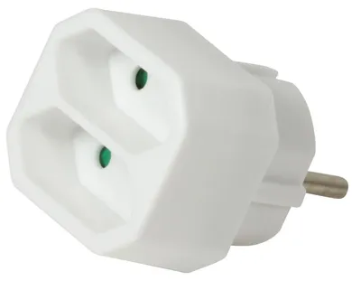 Obrázek produktu pro LogiLink LPS218, Vnitřní, Bílá, RoHS, 2 AC zásuvky / AC zásuvek, 250 V, 1100 W