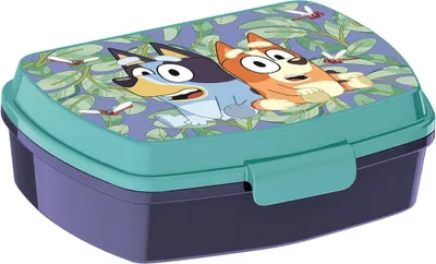 Image de Brotdose Bluey Leaves avec Bildmotiv