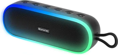 Produktbild von Auronic Bluetooth Lautsprecher - Kabellose Musikbox - 10 Stunden Musikgenuss - Extra Bass - Schwarz